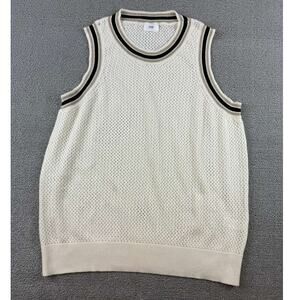An’ge Mesh Tank Top‎ Lazumba Women Small Trim Sleeveless Preppy